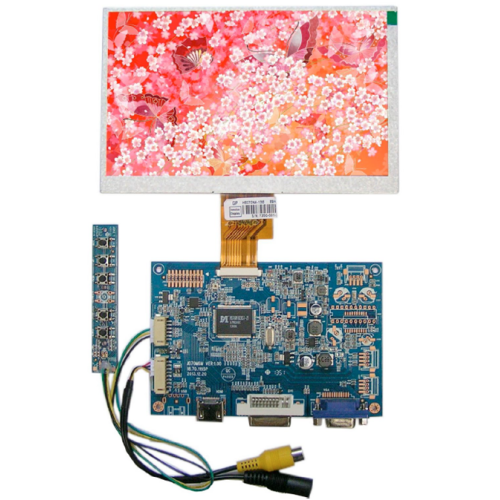 HDMI VGA and DVI input for LVDS LCD