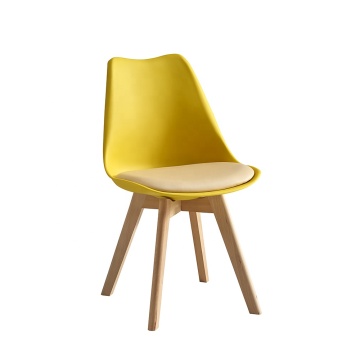 Plastic Chairs with Wood Legs for Restaurants - Commercial Furniture