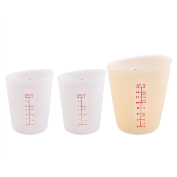 Custom Silicone Measuring Stir and Pour Measure Cups