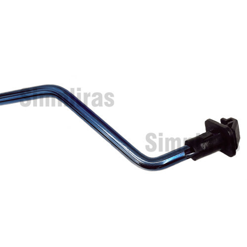 Moxin Leichtes Titanhaube Prop -Stange verbrannte blaues Finish für 2022+ Honda Civic 11. Generation