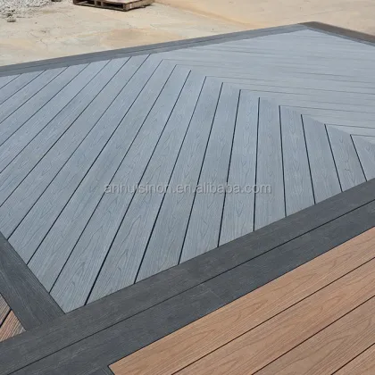Co-Extrusion WPC 3D Embossed Composite Decking Technology