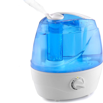 Cool Mist Humidifier 2.2L for Large Rooms: Quiet, Ultrasonic, and Rotatable Nozzle