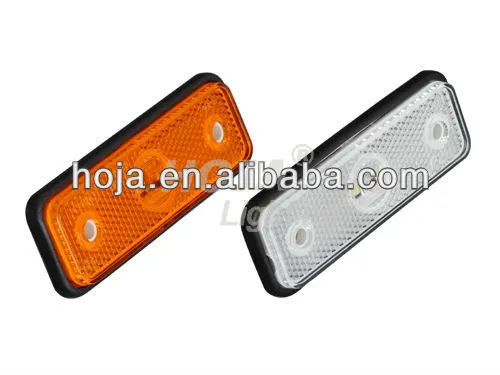 4 inch x1.2 inch Oblong LED Marker and Clearance Reflex LED Marker and Clearance Lamp