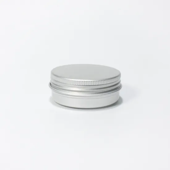 30ml 1Oz aluminum tin metal candle jars