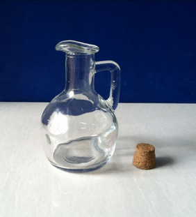 6fl.oz clear glass pot made in china