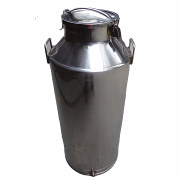 Stainless Steel Milk Churn with Lid