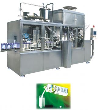 Juice carton filling capping machine