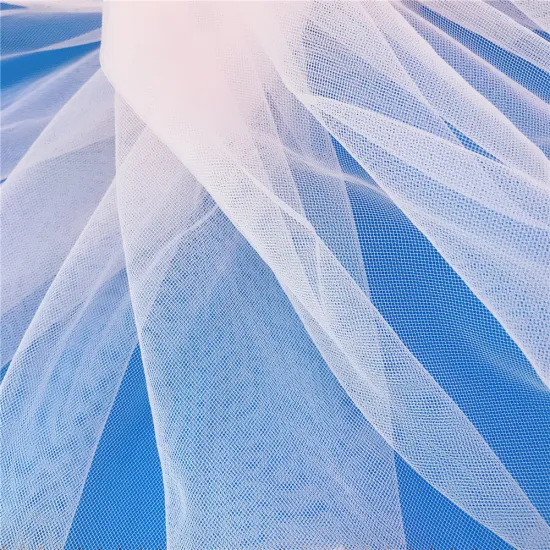 Nylon American Pink Tulle Mesh Fabric for Decoration