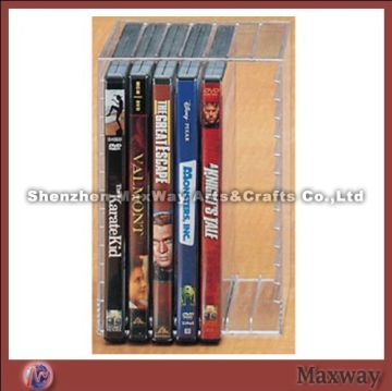 Rectangular Acrylic/Perspex/Lucite CD/Album Display Box