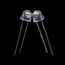 6-7LM 3000-3500K 5mm branco quente LED alto brilhante