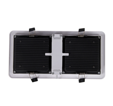 LED panel lights in western restaurants