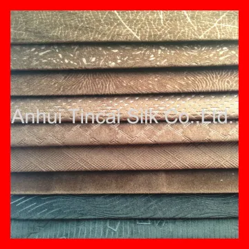100% Polyester Velour Car Seat Cover Fabric
