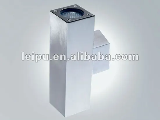 Squred up and down wall light