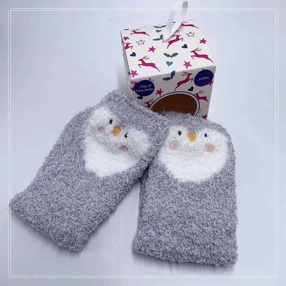 Slipper Socks Women Socks Cosy Socks Winter 32 Jpg