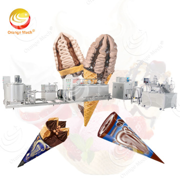 ORME Mini Automatic Rotary Ice Cream Cone Cup Fill and Seal Machine