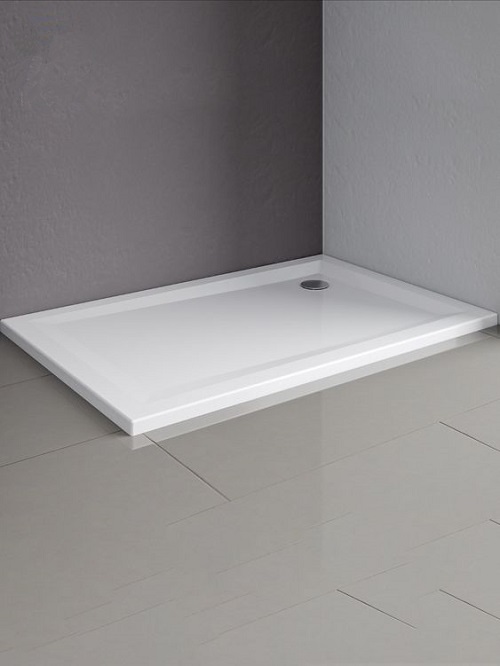 Modern shape Acrylic shower tray with CUPC certification