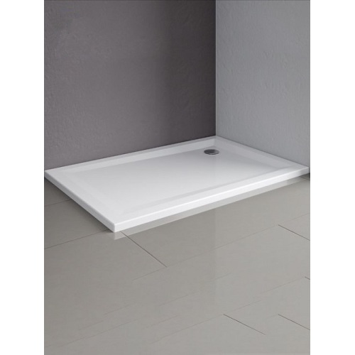 30x30 Base de douche d'angle Rectangle forme de douche en acrylique