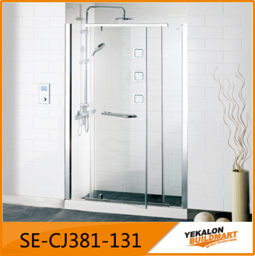 casement door shower enclosure 8 mm clear glass hot sale