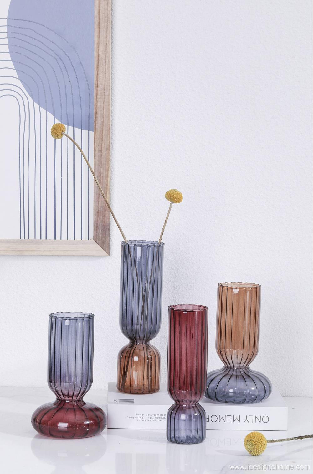 glass vase decoration living room camellia sence