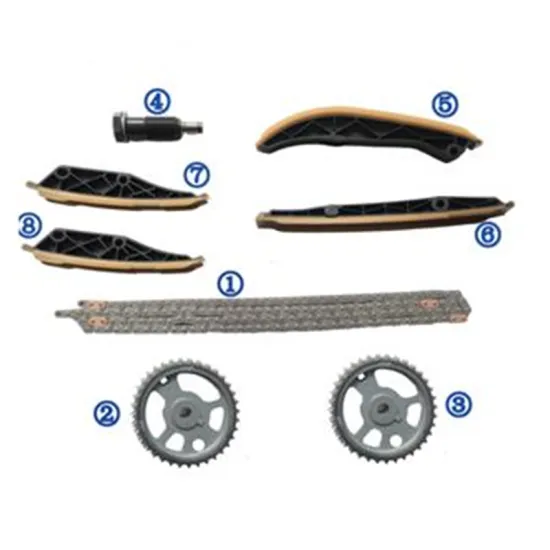 YOUPARTS TK1240 Timing Chain Kit for Benz - OE 0039976894 1120500811