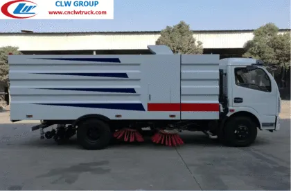 Hot buy Dongfeng 8cbm road sweeper truck