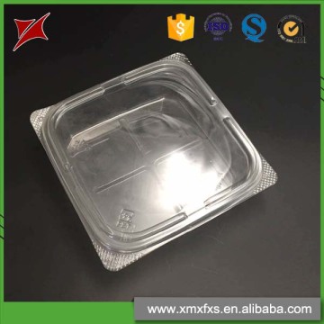 Accept Custom Hot Sale PET Blister Food Tray Fruit Tray with lid for strawberry blueberry