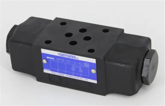 New pilot operated check valve