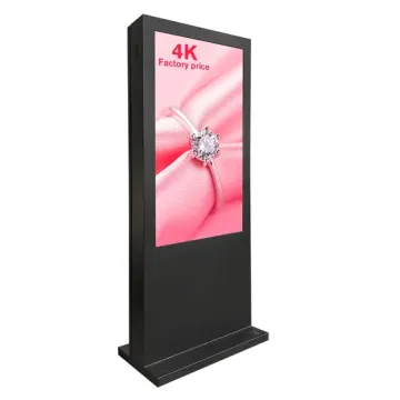 High-Brightness Dual-Screen Digital Signage