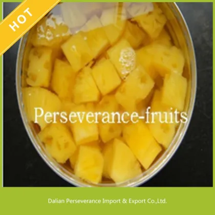 Delisious China Export Health Sweet Canned Pineapple Slices
