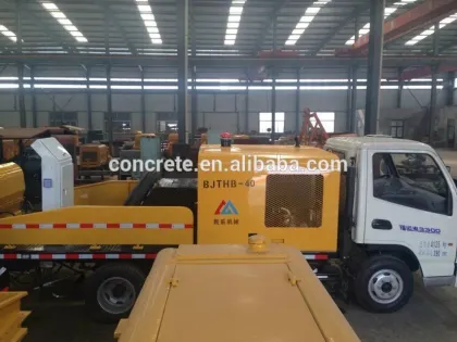 used schwing concrete pump truck for hot sale HBCS80