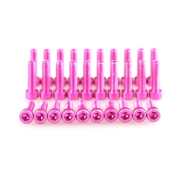 High precision Colorful Aluminum Hex socket head screw