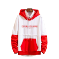 Custom Men's polyester cotton hooded sweatshirt