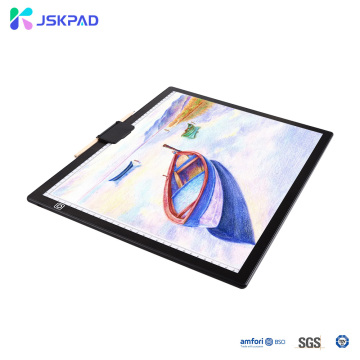 Tableta de dibujo de gráficos con almohadilla de luz de rastreo LED JSKPAD