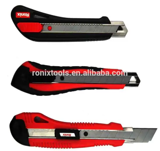 RONIX Opening Carton Paper Cutter / Snap Off Utility Knife Cutter RH-3001 RH-3002 RH-3003
