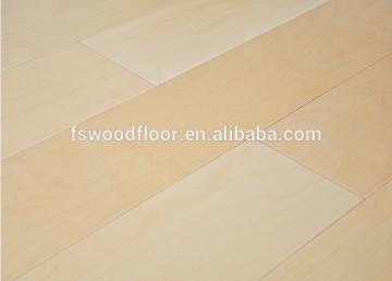 Natural birch engineered wood flooring