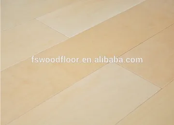 Natural birch engineered wood flooring