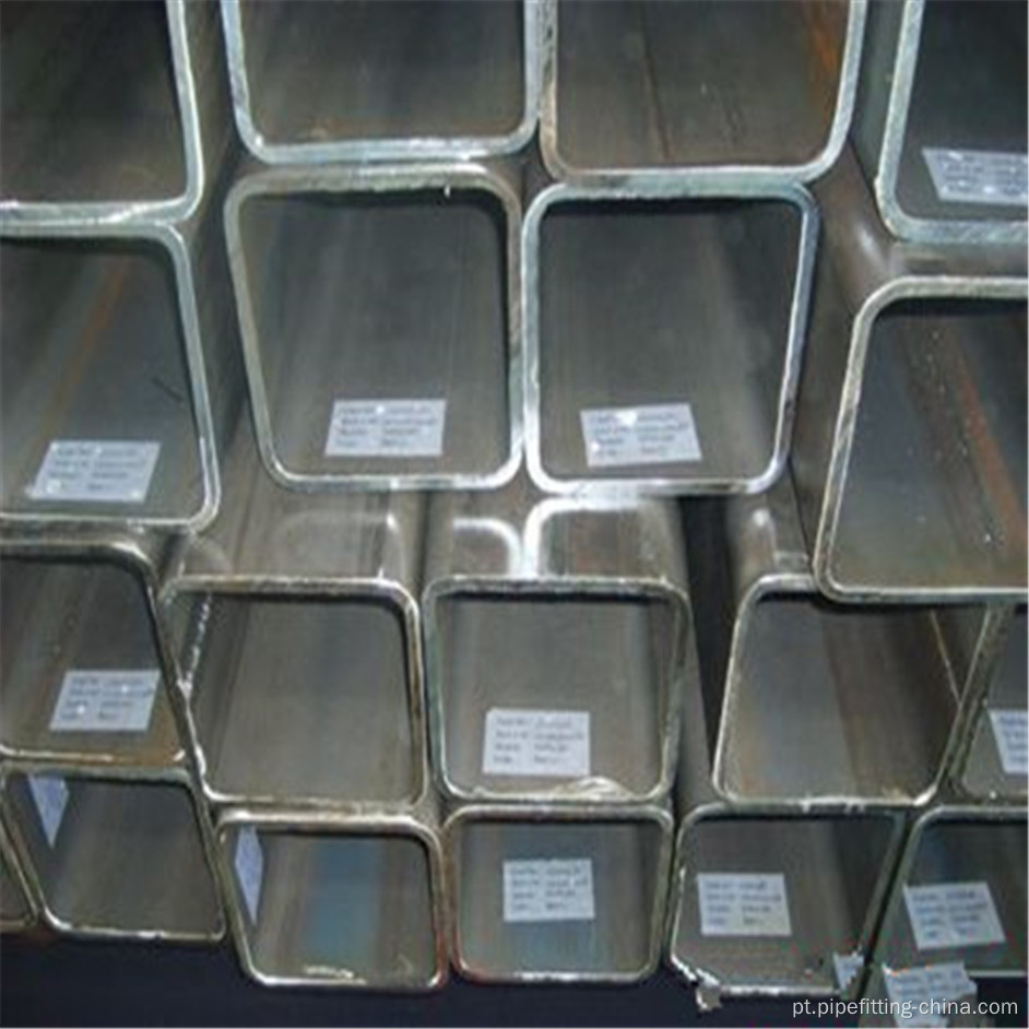 Tubo quadrado soldado galvanizado pre galvanizado laminado Q195 / Q235