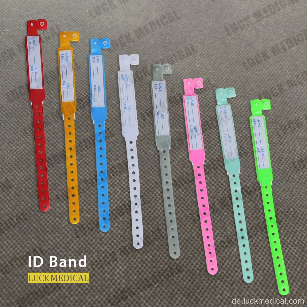 ID -Band mit Namenskarte