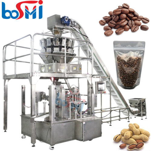 Automatic Premade Bag Packing and Powder Filling Machine for Ziplock Pouches