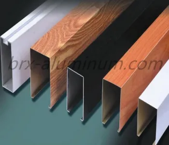 Wood Grain Aluminum Alloy Decorative Sheet