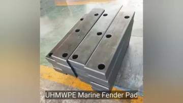 PE 1000 Sliding UHMWPE Fender Pads for Marine Fender