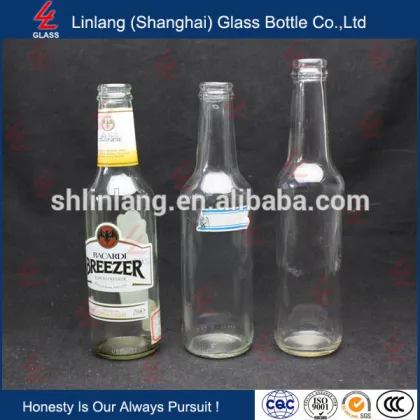 Wholesale Manufacturer Glass Bottle White Beer Glass Bottle