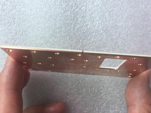 Bare Copper Microwave Frequency PCB