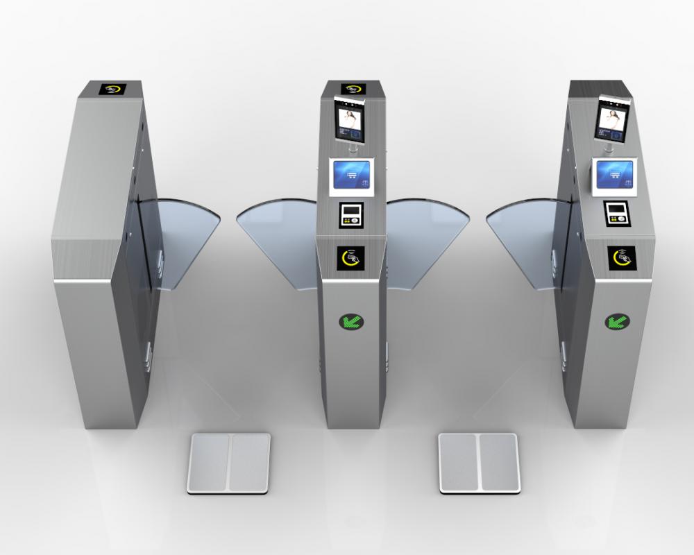 ESD Swipe Card Access Control Turnstile