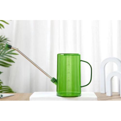 Stainless steel long spout watering can