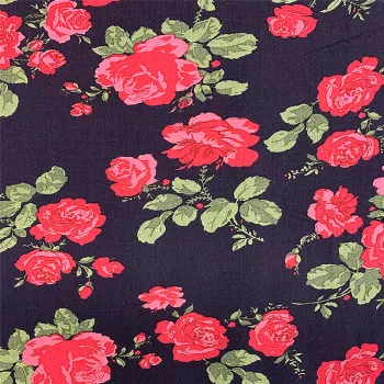 Ndonesia Breathable Custom Printed 100 Rayon Fabric