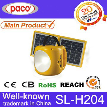 PACO SL-H204 Lead Acid Outdoor Rechargeable Solar Lantern for Sale