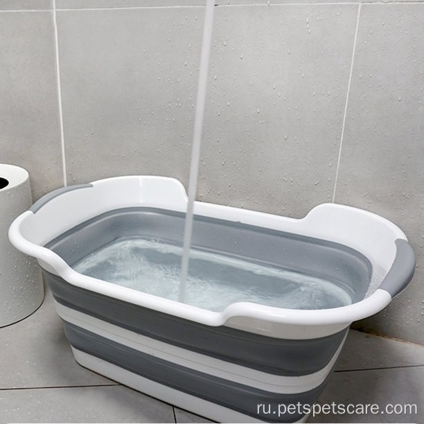 Умываемая ванна складная одежда для корзины Sundries Pet Bathtub