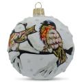 2019 Kundengebundener Weihnachtsball gemalter Glas-Weihnachtsball