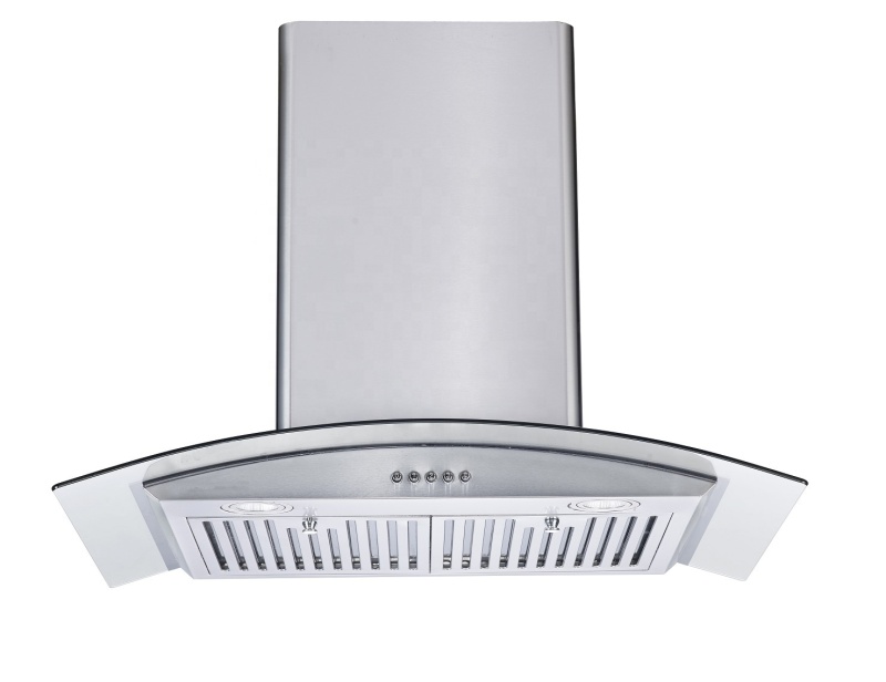 60cm Stainless Steel Chimney Range Hood 600mm Recirculating Duct Kitchen Ventilation Extractor Fan Cooker Hoods
